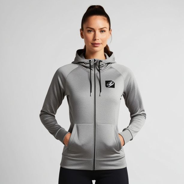 Womens Grey Sport Hoodie Magento 2 Demo